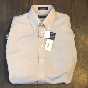 NWT Stafford 15 32-33 Classic Fit Button Down Long Sleeve